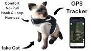 Mini GPS Dog Tracking Device GSM GPRS Pet Location Finder Portable NEW Size:L